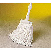 BetaMop II Cleanroom Polyester String Mophead and Mophandle