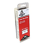 Razor Blades, Single Straight Edge, .009" Aluminum Spine