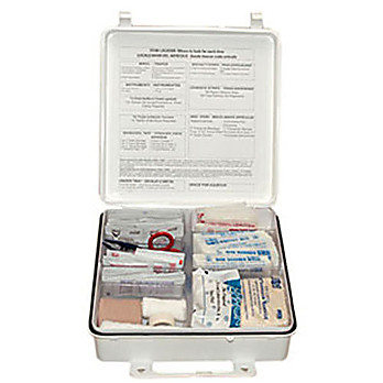 Pac-Kit, Ansi #50, Plastic First Aid Kit, 50 Person, 165 Items