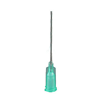 Needle, Green, High Precision Tip, 18 gauge, 1.5"