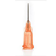 Precision TE Series Needle Tip,  23 Gauge, .25", Orange