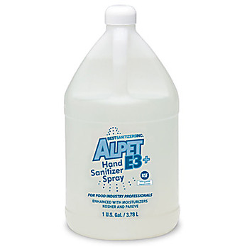 Alpet, E3 Plus, Hand Sanitizer Spray, 1 Gallon