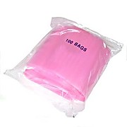 Polyethylene Bags, Anti-Static, Pink, 6 mil, Class 100, 2" x 2"