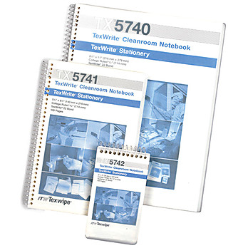 TexWrite 22 Cleanroom Laboratory Notebooks, Spiral Bound