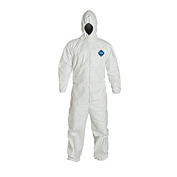 Tyvek Coverall w/ Respirator Fit Hood