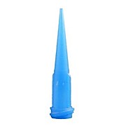 Tapered Dispensing Tip Needle, 22 Gauge, Blue, Luer Lock Hub, Polypropylene
