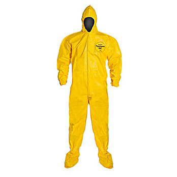 Tychem QC Coverall with Hood and Socks
