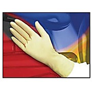 PFXT Latex Powder-Free Gloves, Class 100, 10", Textured Grip