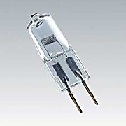 12V Bulb, Clear, 50Watt, T3 Shape, 2Pin, Osram BRL 64610 HLX