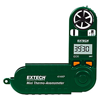 Mini Thermo-Anemometer with Built-in Compass