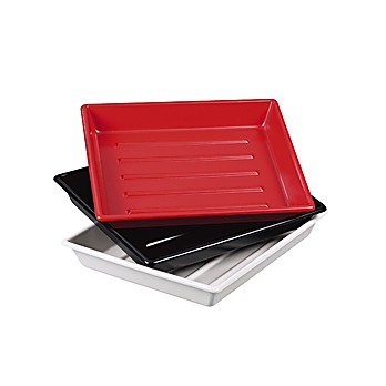 Photographic Trays, Shallow Form, with Ribs