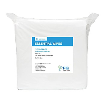 Gamma Irradiated Standard Weight Polyester Cellulose Wipes (C30)