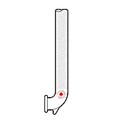 Stirring Shaft, 10mm, Precision Ground Glass