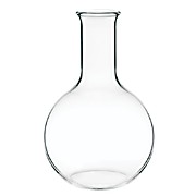 Glassblowers Flask Blanks, Flat Bottom