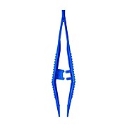 Mini Forceps, 3-1/2"/90mm, BluePolystyrene