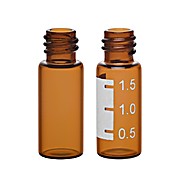 Amber Autosampler HPLC Vials,  2.0mL