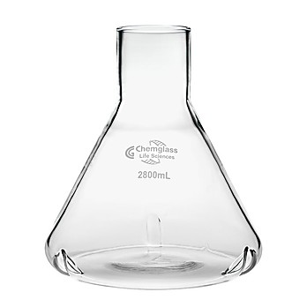 Fernbach 2800mL 3 Side Baffles Flasks