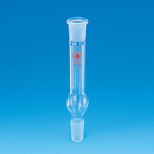 Drying tubes, 75° with Single Joint, Rubber Stopper and Glass Inlet Tube