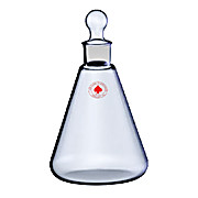 Flask, Erlenmeyer, Stopper Top