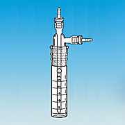 Midget Impinger, Bubbler with Ace-Threds on Inlet/Outlet