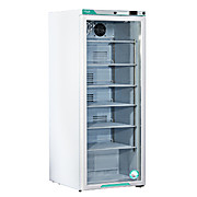Corepoint Scientific White Diamond Series Glass Door Refrigerator 10.5 Cu. Ft.