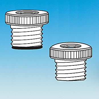 Adapter, Nylon or PTFE, NPT, Tubing to Ace-Thred