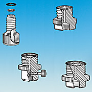 Adapter, Chromatography Column to Tubing