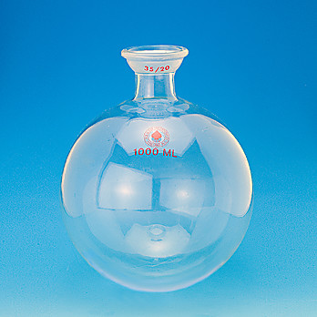 Flask, Single Neck, Spherical, Receiving