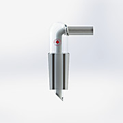 Adapter, Joint To Tube Compression, Right Angle, Drip Tip