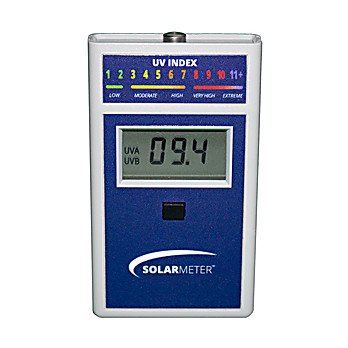 NIST,  Erythemally Weighted UV Radiometer, Measures 280-400nm Light, Range of 0-199.9 UV Index, Model 6.5 UV Index Meter