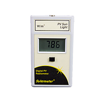 WRR,  Global Radiometer, Measures 400-1100nm Light, Range of 0-1999 W/m², Model 10.0 Global Solar Power Meter