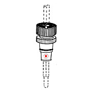 Adapter, Thermometer, PTFE