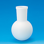 PTFE Boiling Flask, Round Bottom, Single Neck