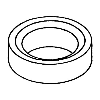 Support Ring, Solid PTFE