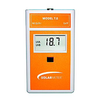NIST,  Erythemally Weighted UV Radiometer,  Measures 280-400nm Light, Range of 0-199.9 MED/hour, Model 7.0 Erythema MED/hour Meter