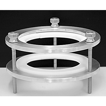 Clamp, Two-Piece, Flat Flange