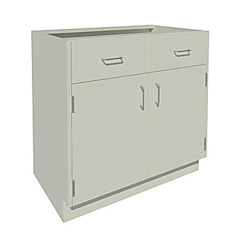 Standing Height Base Cabinets with 2 doors and 2 Drawers