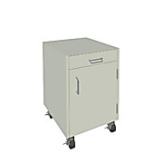 27 1/4" Tall Mobile Cabinets, Right Hinged