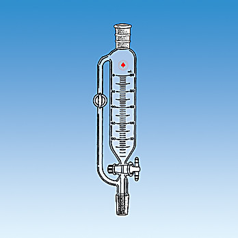 Funnel, Graduated, Pressure Equalizing, 1:5 PTFE Plug