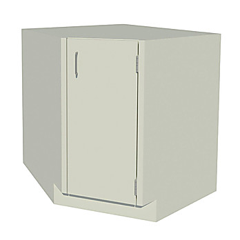 Standing Height Corner Cabinets, Right Hinged