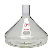 Fernbach Flask, No Baffles, Long, Plain Neck
