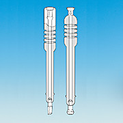 Glass Distillation Column, Vacuum jacketed
