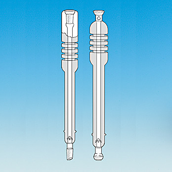 Glass Distillation Column, Vacuum jacketed