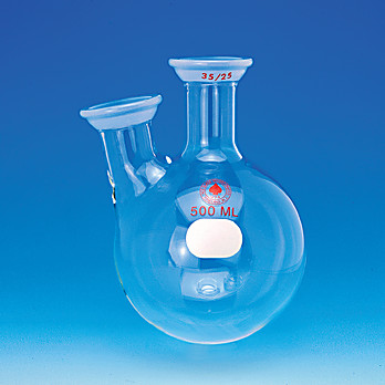 Flask, Two Necks, Spherical