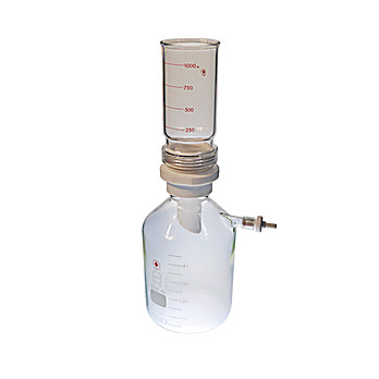 Filtration apparatus for 75mm OD membranes or filter paper