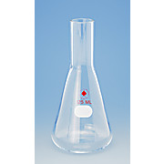 Shake Flask, No Baffles, Long, Plain Neck