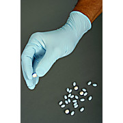 TN300 Series Blue powder-free nitrile gloves