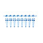 Amplifyt® PCR 8-Strip Tube & Strip Cap Packs, Individual Colors