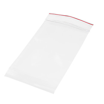 2 Mil Plain Premium Red Line™ Reclosable Zipper Bags