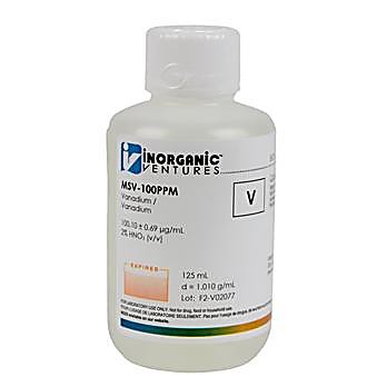 100 ppm Vanadium for ICP-MS